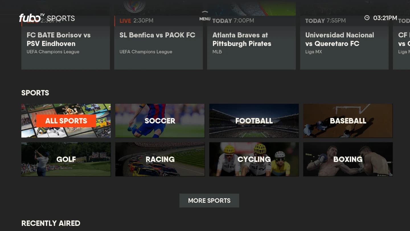 fuboTV — 2